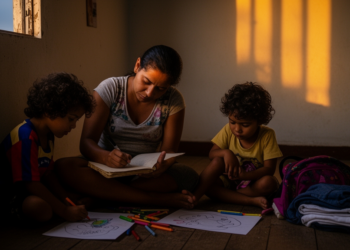 Venezuelan mothers turn jungle migration stories into resilience scripts for their children