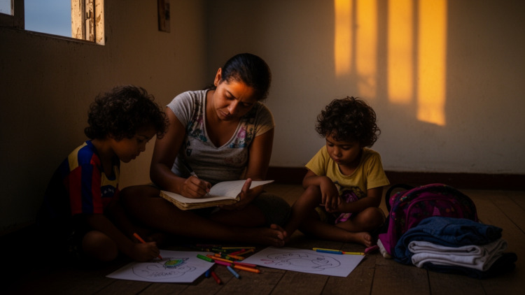 Venezuelan mothers turn jungle migration stories into resilience scripts for their children