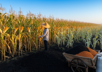 Humic Acid and Chicken Manure Lift Maize Yields Nearly 46 Percent in China’s Alkaline Black Soils