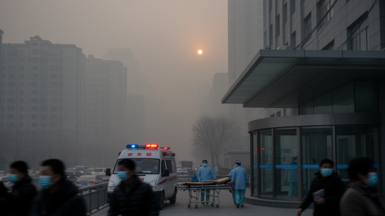 Short-Term Exposure to Multiple Air Pollutants Tied to Ischemic Stroke Hospital Admissions in Lanzhou