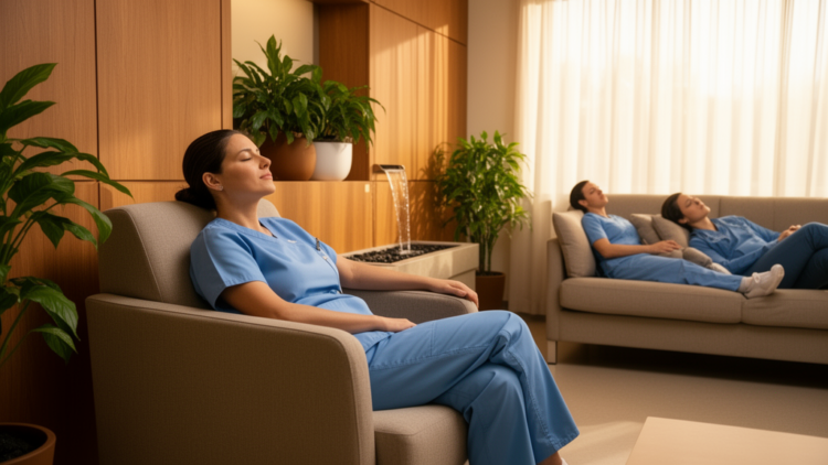 Hospital’s Restorative Rooms Draw Thousands of Stressed Workers in First Months