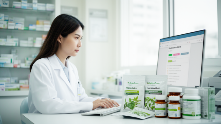 Hospital EHR alert system cuts dangerous drug–herb interactions in Thai study