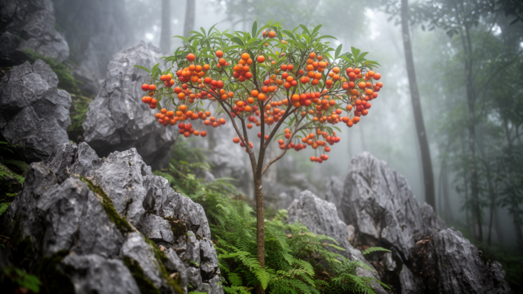 New Tree Species With Orange-Red Fruits Discovered in China’s Limestone Forests