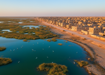 Iraq’s Bahr Al-Najaf wetland loses nearly half its water as urban sprawl surges 192 percent
