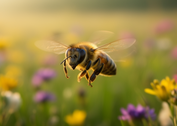Seeing the landscape through a bee’s eyes: model maps every flower that matters