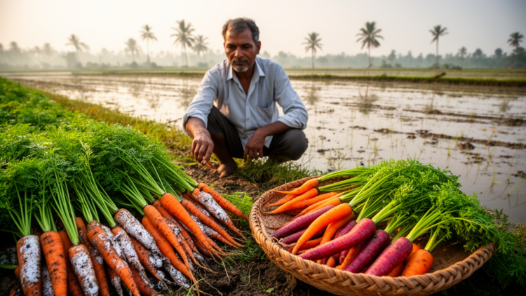 Carrot Varieties Reveal Surprising Salt Tolerance in Bangladesh’s Salinity-Stressed Floodplains