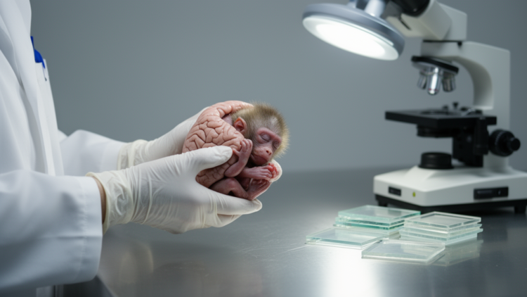 Baboon pregnancies reveal how pollution, infection and alcohol reshape the fetal brain