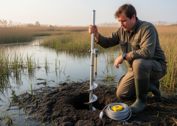 Hand Augers Reveal How Sediment Controls Groundwater in the Danube Delta