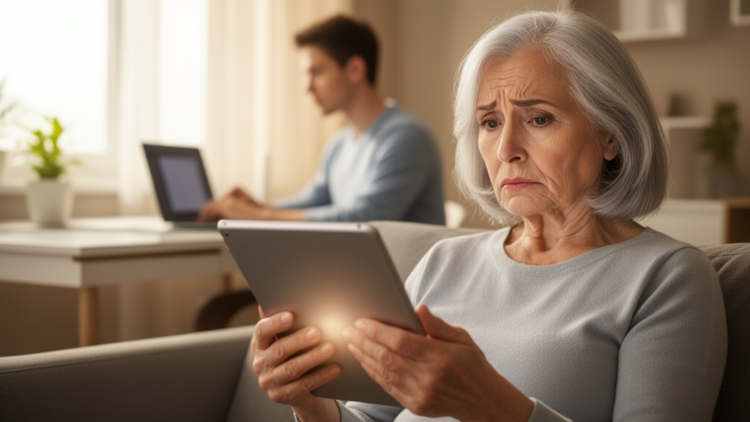 Generative AI in aging societies: the risk of a double divide