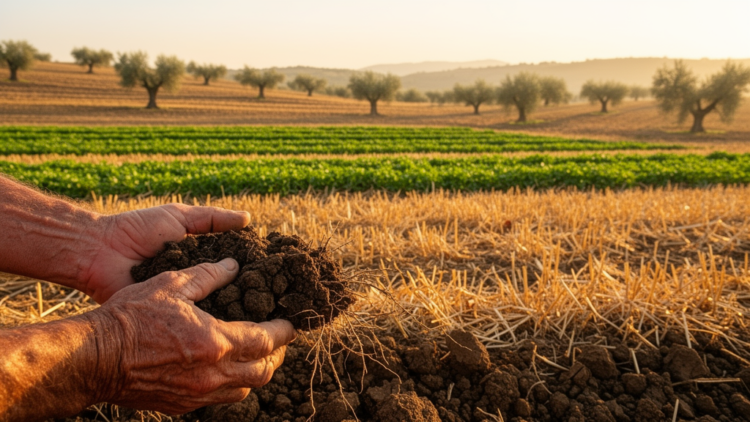 Two Decades of Conservation Agriculture Rebuild Soil Structure and Double Surface Carbon in Mediterranean Farmland