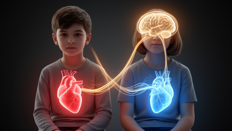 In Siblings Discordant for Tourette Syndrome, the Heart Talks to the Brain in Opposite Ways