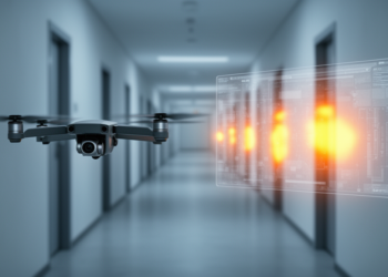 Vision Transformer Learns to Steer a Drone Through Corridors While Showing Its Reasoning