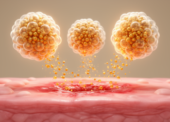 Liposomal vesicles unlock polyphenols for chronic wound therapy