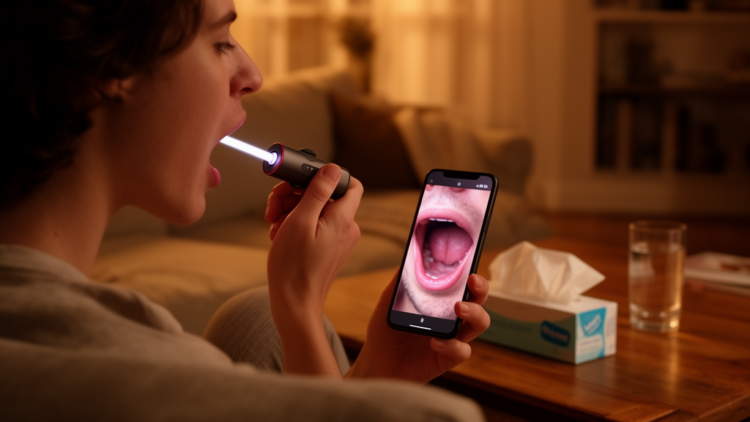 AI Throat Camera Could Replace Swabs and Bring Flu Diagnosis Into the Home