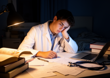 Perceived Stress Explains How Academic Involution Undermines Medical Students’ Grades