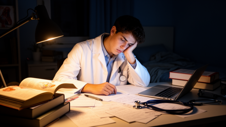 Perceived Stress Explains How Academic Involution Undermines Medical Students’ Grades