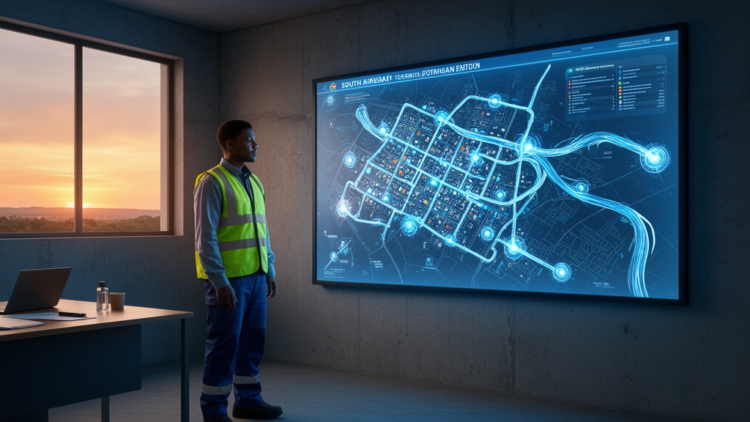Explainable AI Turns Static Sanitation Maps Into Living Systems for South Africa