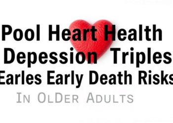 Poor Heart Health Plus Depression Triples Early Death Risk in Older Adults