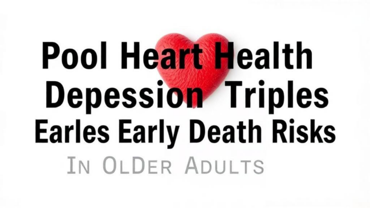 Poor Heart Health Plus Depression Triples Early Death Risk in Older Adults
