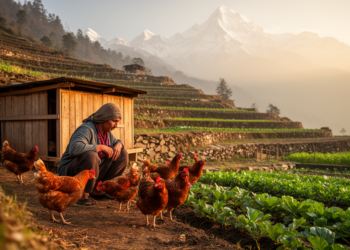 Poultry-Powered Farming Model Emerges as Climate Champion for Himalayan Smallholders