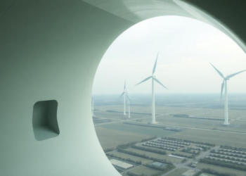 Pressurized wind tunnel experiments reveal how to squeeze more power from wind farms