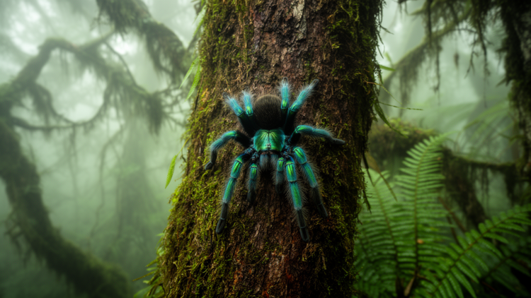 Five New Tarantula Species and a Brand-New Genus Emerge from Ecuador’s Cloud Forests