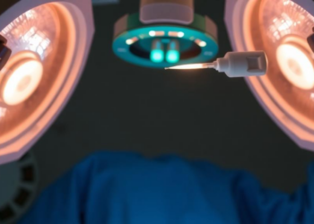 Sprayable fluorescent probe lights up tiny ovarian cancer lesions in the operating room