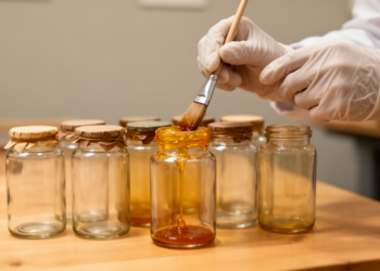 Beeswax and resin seal the past: museum tests nine sealants to keep exhibition jars airtight