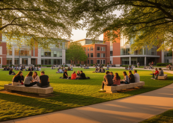 The Green Square at the Heart of Campus May Be the Secret to Student Belonging and Cooler Cities