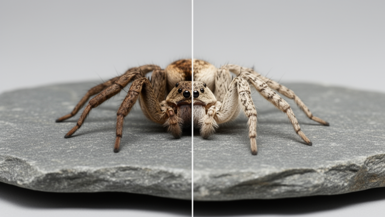 Half male, half female: Georgian wolf spider reveals rare transverse intersexuality for the first time