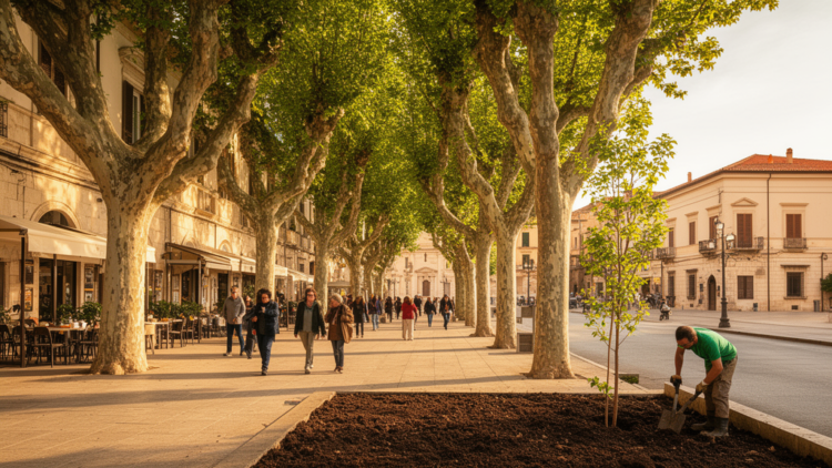 Native Trees Take Over Southern Italy’s Cities in a Bold Green Experiment