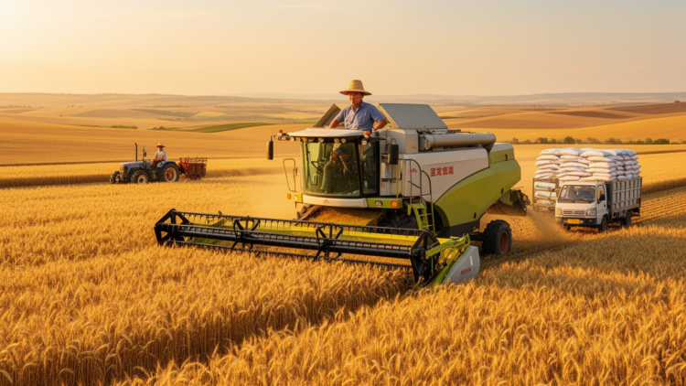 How Outsourced Farming Services Are Quietly Reshaping Who Farms China’s Wheat Land