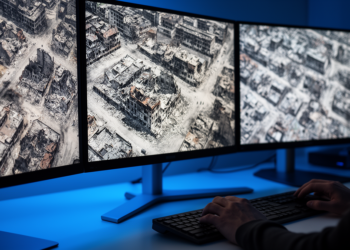AI learns to read war damage from space with new satellite benchmark