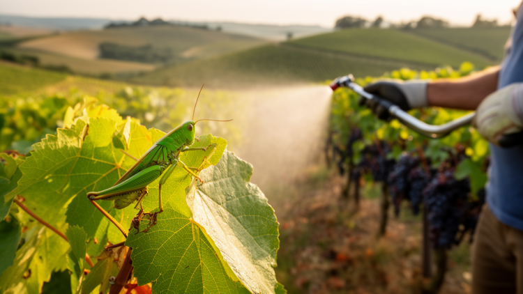Spinosad and Cut-Price Deltamethrin Emerge as Top Weapons Against Vineyard-Invading Bush-Cricket