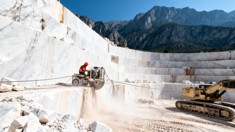 The end of cheap Italian marble: Carrara’s two-century production story reveals energy constraints, not depletion
