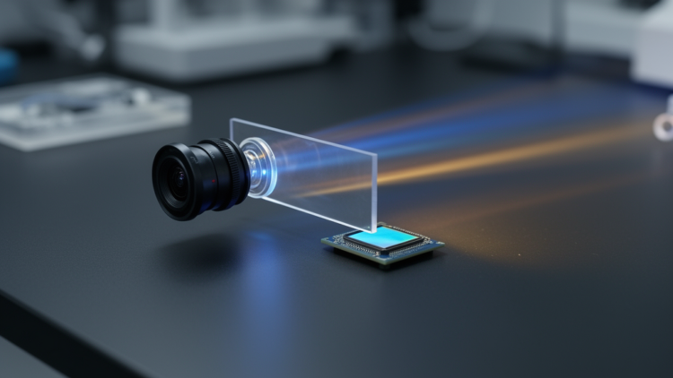 Computing with Light Before the Sensor: A New Vision Pipeline for Physical AI