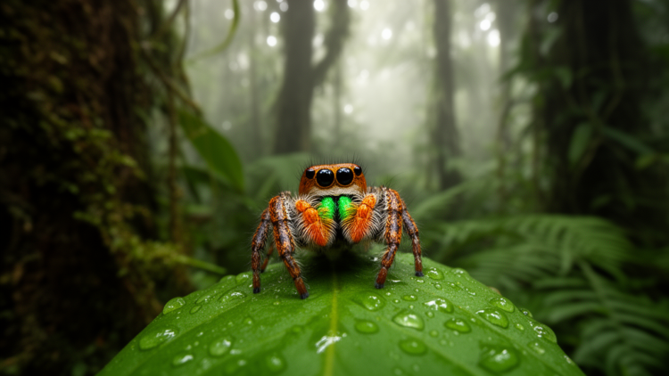 New jumping spider species and 120-year rediscovery revealed in Madagascar rainforests