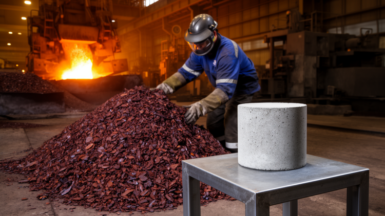 Steel Mill Scale Could Turn Concrete Into a Shielding Supermaterial — But the Evidence Isn’t Ready