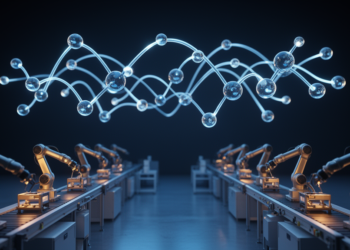 Turning Markov Chains Into Graphs Yields Exact Formulas for Production Line Performance