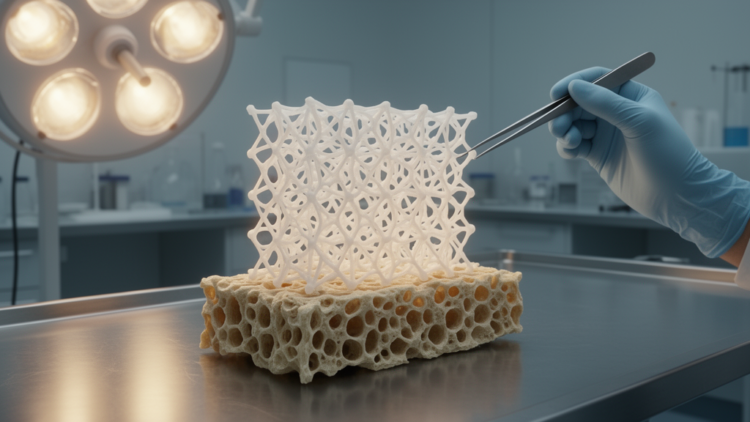 Printed Scaffolds That Heal Osteoporotic Bone Are Moving From Lab to Clinic