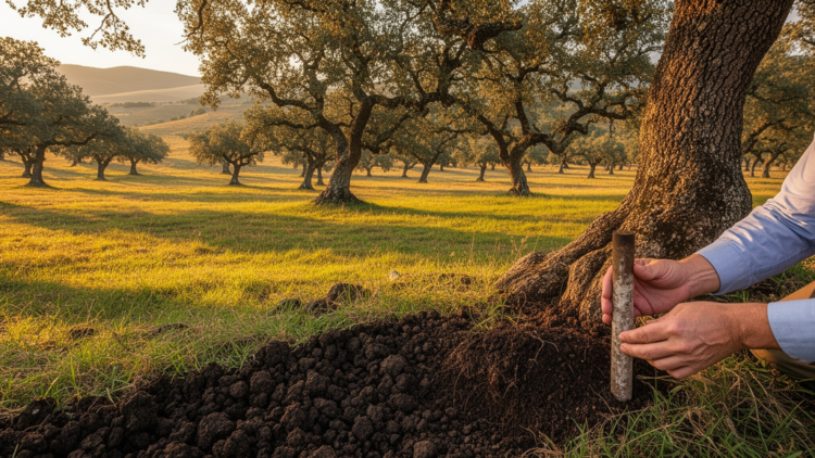 Tree species, not grazing, drive soil carbon in Mediterranean oak silvopastures