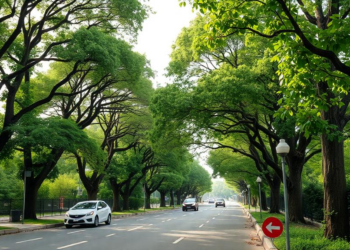 Roadside Trees Reveal Hidden Scars of Traffic Pollution in Their Leaves