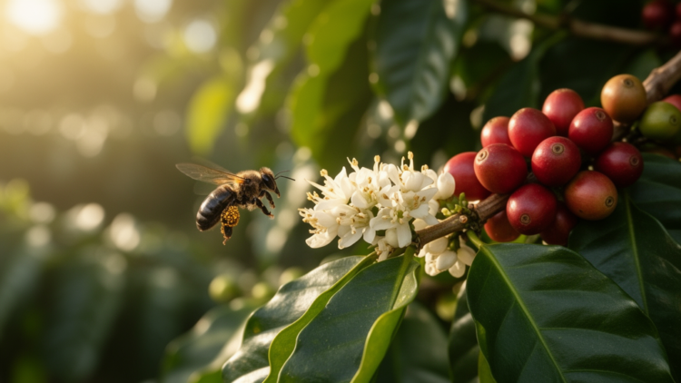 Stingless Bees Deliver a 67 Percent Coffee Yield Boost While Shrugging Off Neonicotinoid Residues