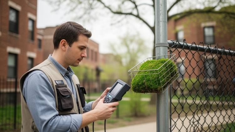 Moss Bags and Handheld X-Ray Scanners Reveal Chicago’s Hidden Metal Air Pollution