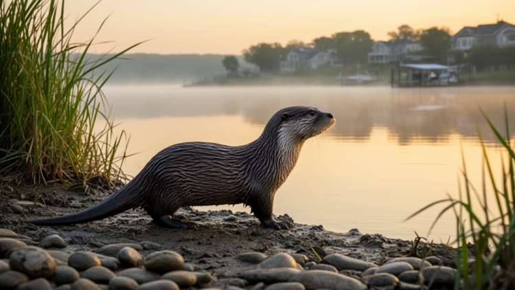 Otters Face a Rising Tide of Parasites, Disease, and Human Pressure