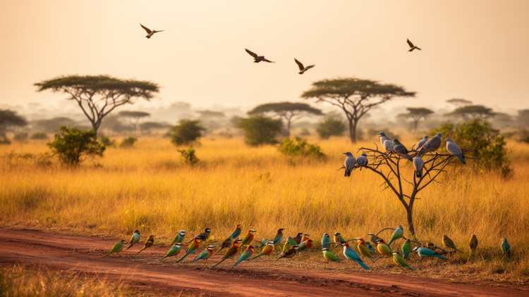 Season and Disturbance Reshape Bird Communities in Nigeria’s Guinea Savannah