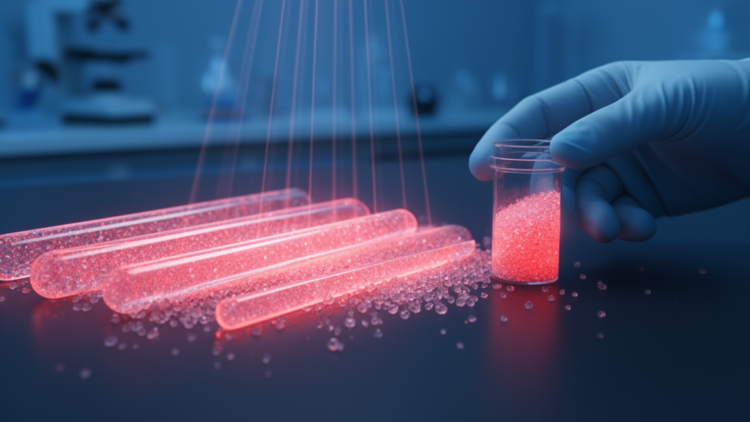 Beach Sand Turned Glowing Glass Could Detect X-rays and Power Red LEDs