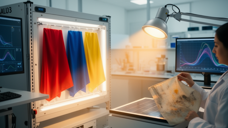 AI Chooses Its Own Strategy to Predict How Fabrics Fade in Sunlight