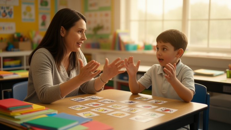 Hand Gestures Boost Vocabulary Learning in Special Education, But Only After Repeated Lessons