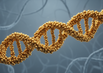 Gold nanoclusters learn collagen’s trick: stereochemical preorganization builds triple helices